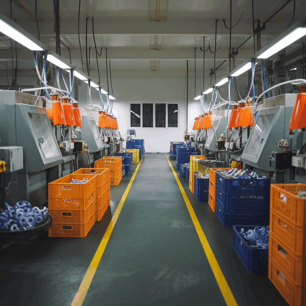 Clean assembly of sterile cases